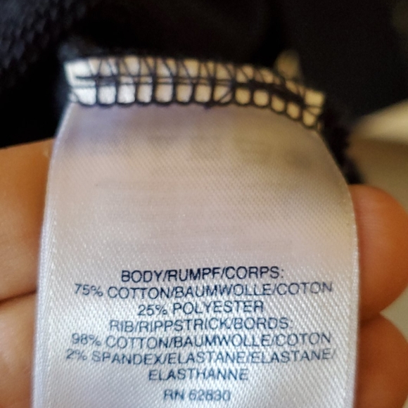 Vintage Lands End sweatshirt large 14/16 blue - Picture 6 of 6